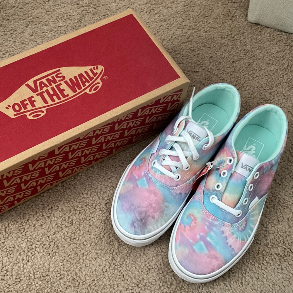 Tie Dye Soothing Sea Vans